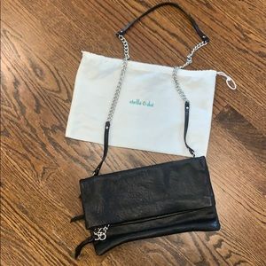 NEW Stella & Dot Black Crossbody / Clutch